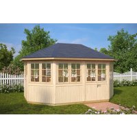 8-Eck-Gartenpavillon “Albatros” 5x3m | 8-Eck-Pavillon aus Holz | Gartenpavillon 3x5m | Pavillon mit großen Fenstern Unkategorisiert online kaufen 8-Eck-Gartenpavillon “Albatros” 5x3m | 8-Eck-Pavillon aus Holz | Gartenpavillon 3x5m | Pavillon mit großen Fenstern Unkategorisiert online kaufen