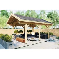 Gartenpavillon “Henley” 4x5m | Pergola aus Holz | Überdachung aus Holz für den Garten | Moderne Terrassenüberdachung aus Holz Unkategorisiert online kaufen Gartenpavillon “Henley” 4x5m | Pergola aus Holz | Überdachung aus Holz für den Garten | Moderne Terrassenüberdachung aus Holz Unkategorisiert online kaufen