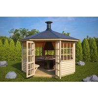 Grillpavillon “Seattle L” 3x3m | Grillpavillon aus Holz | Gartenhaus 3x3m aus Holz | Grillhütte | Kleines Gartenhaus einrichten Unkategorisiert online kaufen Grillpavillon “Seattle L” 3x3m | Grillpavillon aus Holz | Gartenhaus 3x3m aus Holz | Grillhütte | Kleines Gartenhaus einrichten Unkategorisiert online kaufen