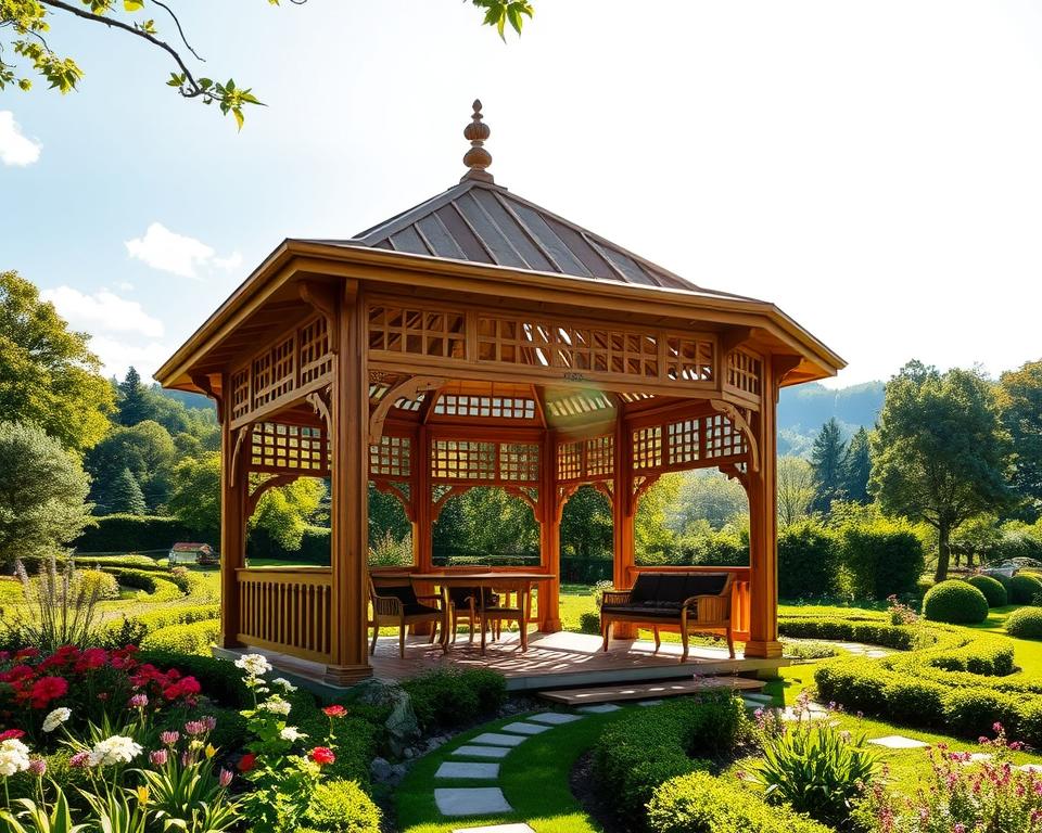 Gartenhausfabrik Holz-Pavillon Sonderanfertigung
