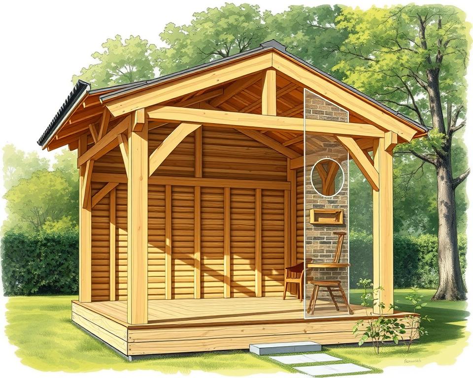Holz-Pavillon Baugenehmigung: Was Sie wissen müssen