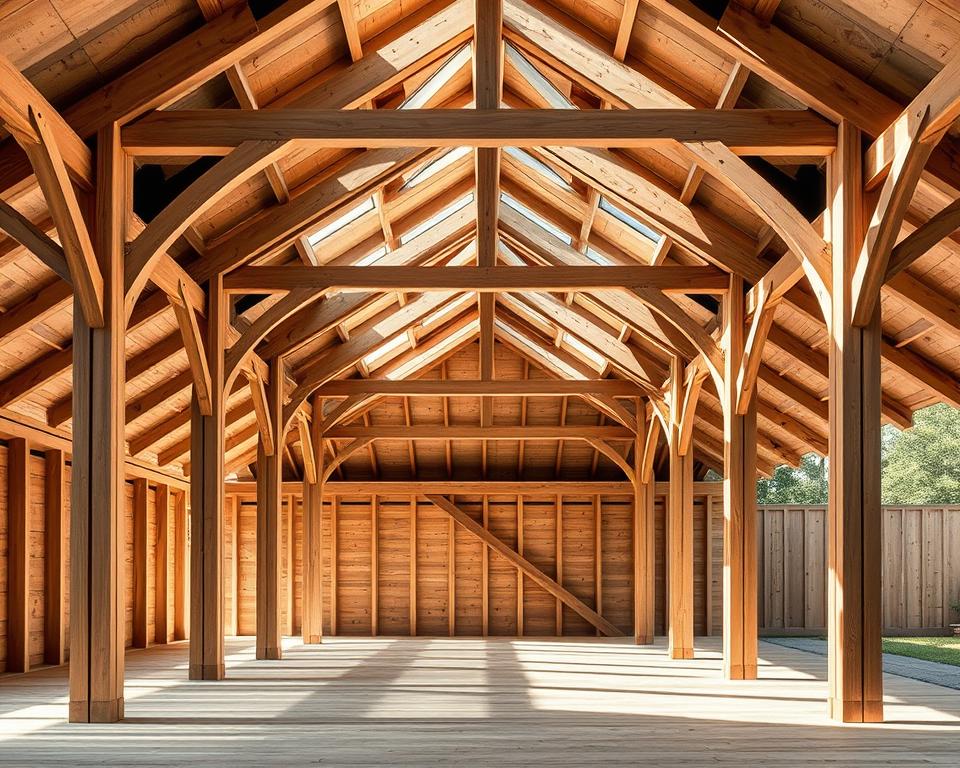 Holz-Pavillon Sonderanfertigung Konstruktionsdetails