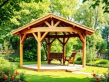 Holz-Pavillon selber bauen – Schritt für Schritt Anleitung
