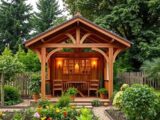 Ist ein Holz-Pavillon im Kleingarten erlaubt? – Ratgeber