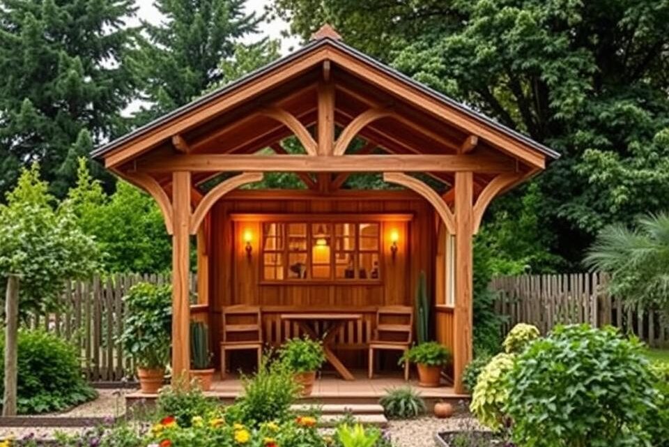 Ist ein Holz-Pavillon im Kleingarten erlaubt? – Ratgeber Ist ein Holz-Pavillon im Kleingarten erlaubt? – Ratgeber