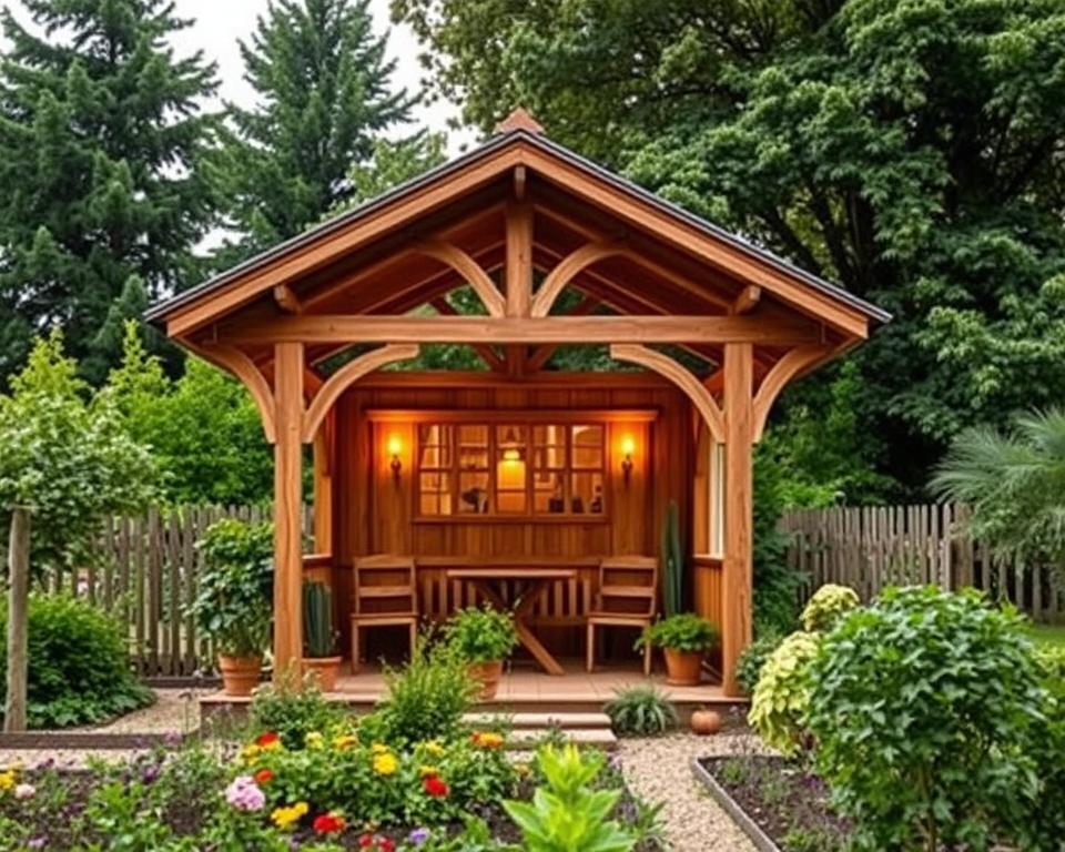 Ist ein Holz-Pavillon im Kleingarten erlaubt? – Ratgeber