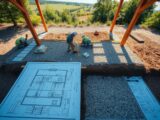 welcher untergrund für holz-pavillon?