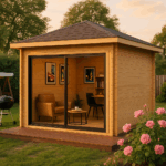 Fjordholz Gartenpavillon Modell Alu 44 B Rabatt: 26 %