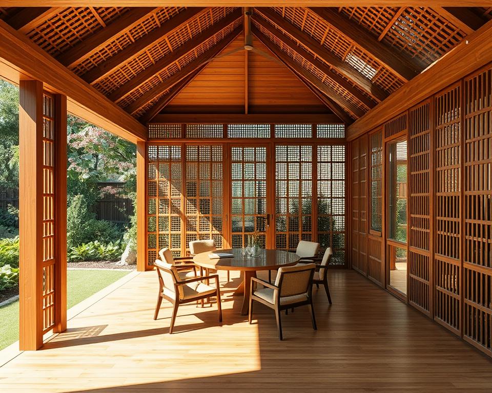 Sicherheitsdesign in Holzpavillons